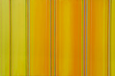 yellow geometric abstract artwork painting with multi-coloured lines